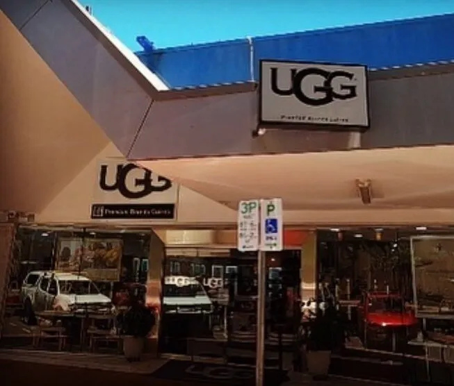 UGGの店頭