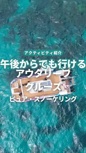 ケアンズで過ごすとっておきの半日グレートバリアリーフでのシュ ...