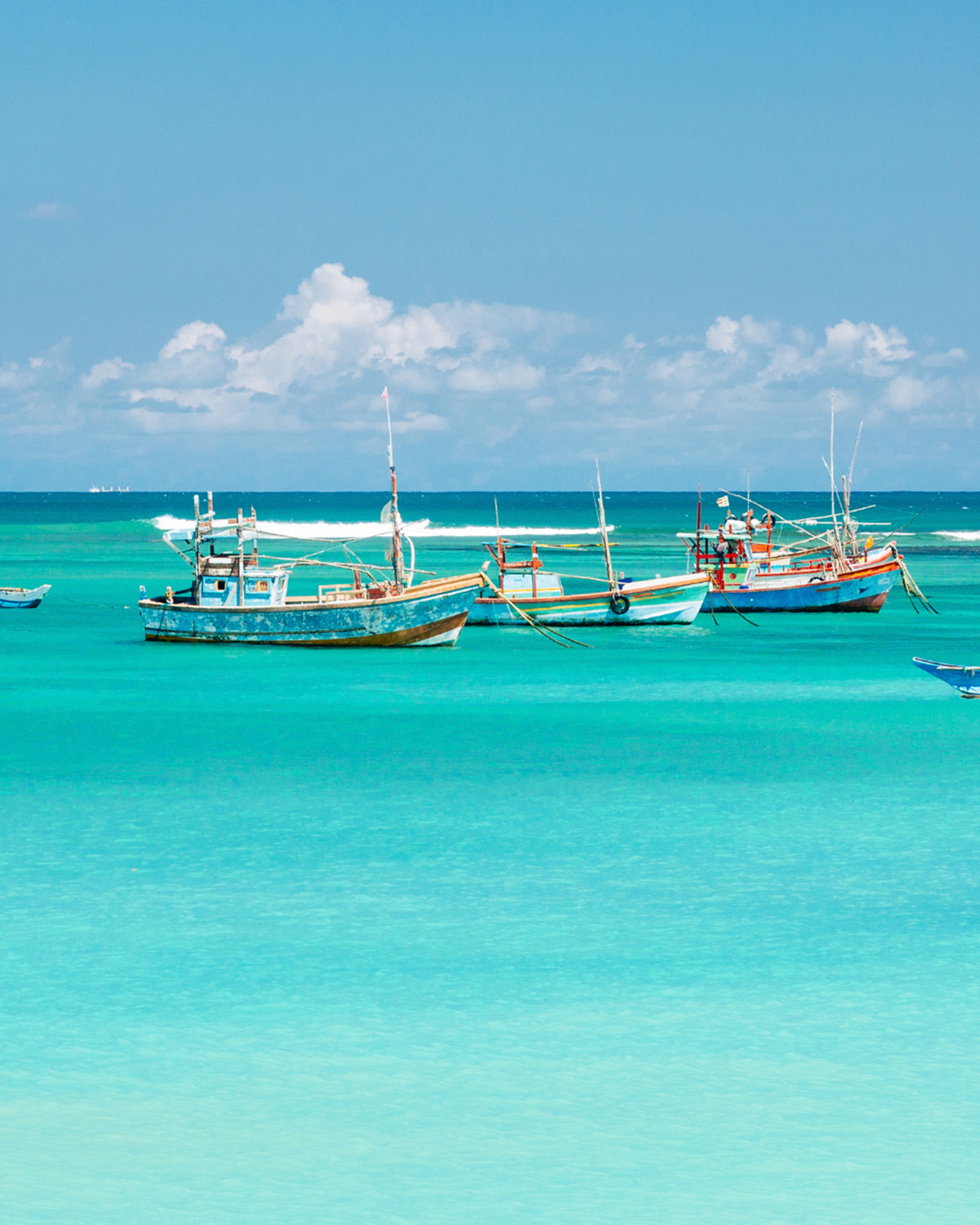 Turquoise mornings on the Indi ...