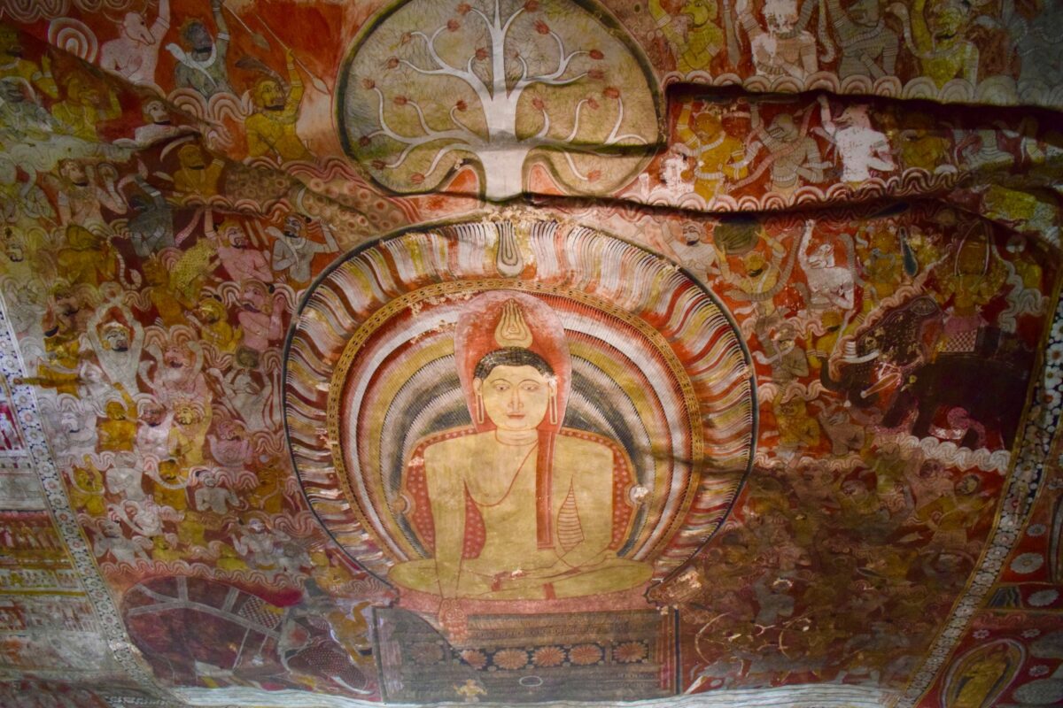 黄金寺院の壁画