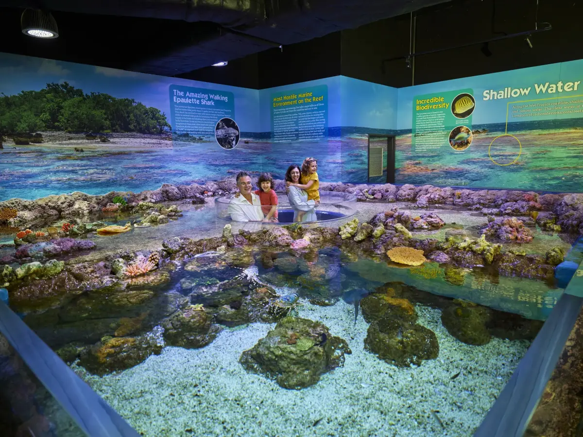 ケアンズ水族館の館内