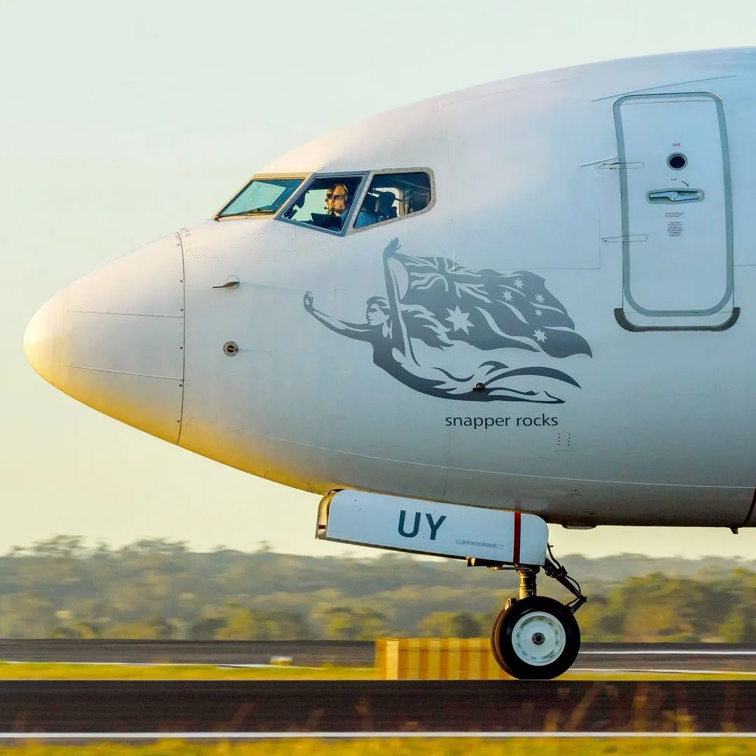 ヴァージン・オーストラリア航空 飛行機首